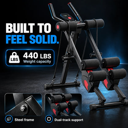 Fitzoraz® Dual Track Ab Trainer