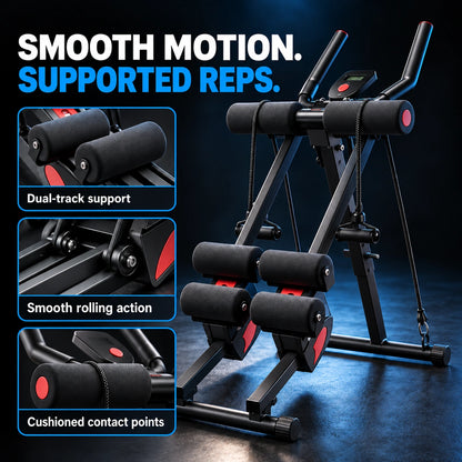Fitzoraz® Dual Track Ab Trainer