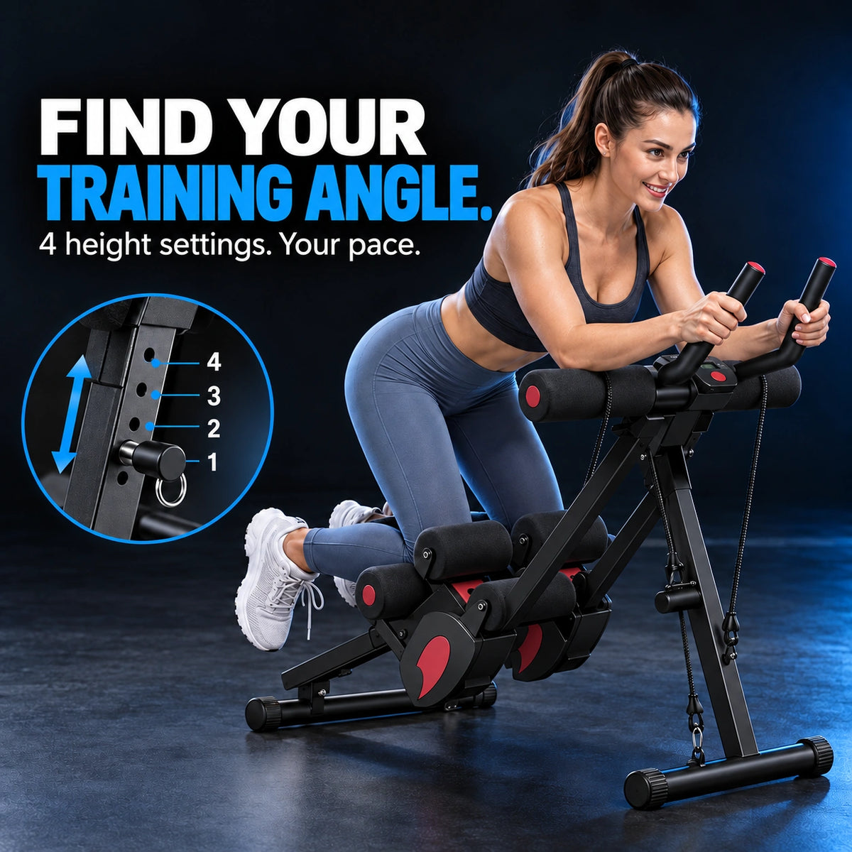 Fitzoraz® Dual Track Ab Trainer