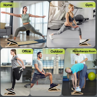 Fitzoraz® Adjustable Slant Board – Multi-Angle Calf Stretcher & Squat Wedge