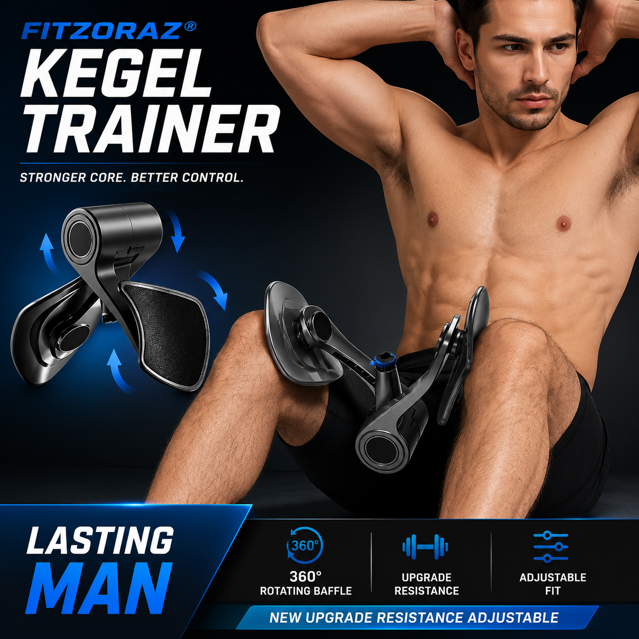Fitzoraz® Men's Pelvic Floor & Glute Trainer