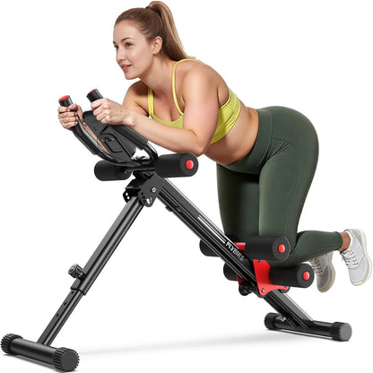 Fitzoraz® Adjustable Ab & Core Training Machine – Full Body Home Gym
