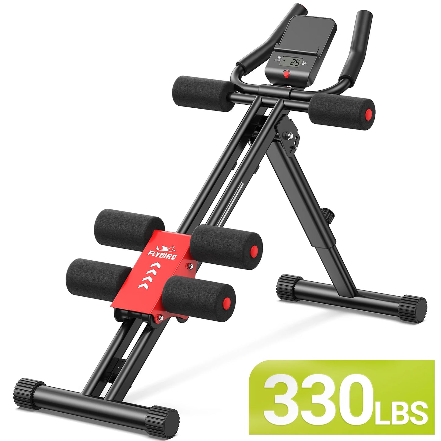 Fitzoraz® Adjustable Ab & Core Training Machine – Full Body Home Gym