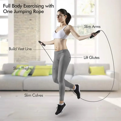 Fitzoraz® Speed Jump Rope – Adjustable Steel Wire with Ball Bearing