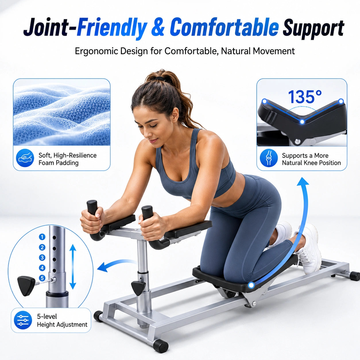 Fitzoraz® Low-Impact Core & Cardio Glide Trainer