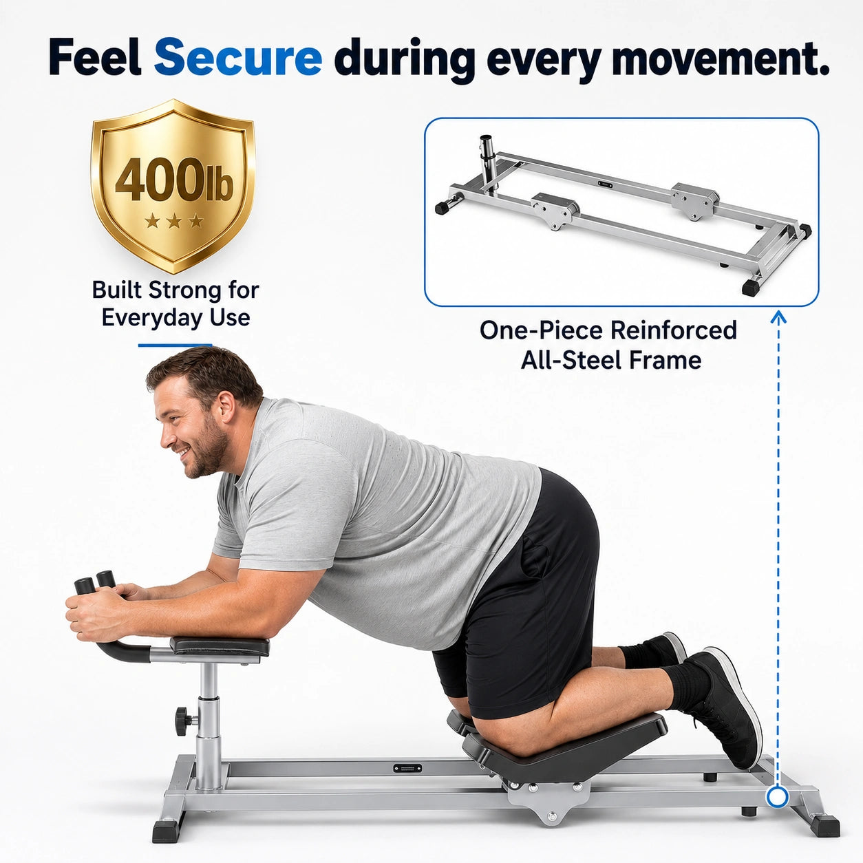 Fitzoraz® Low-Impact Core & Cardio Glide Trainer